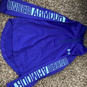Under Armour half zip up